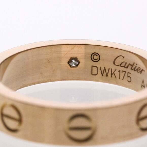 CARTIER Authentic 18k Gold Diamond Love Ring